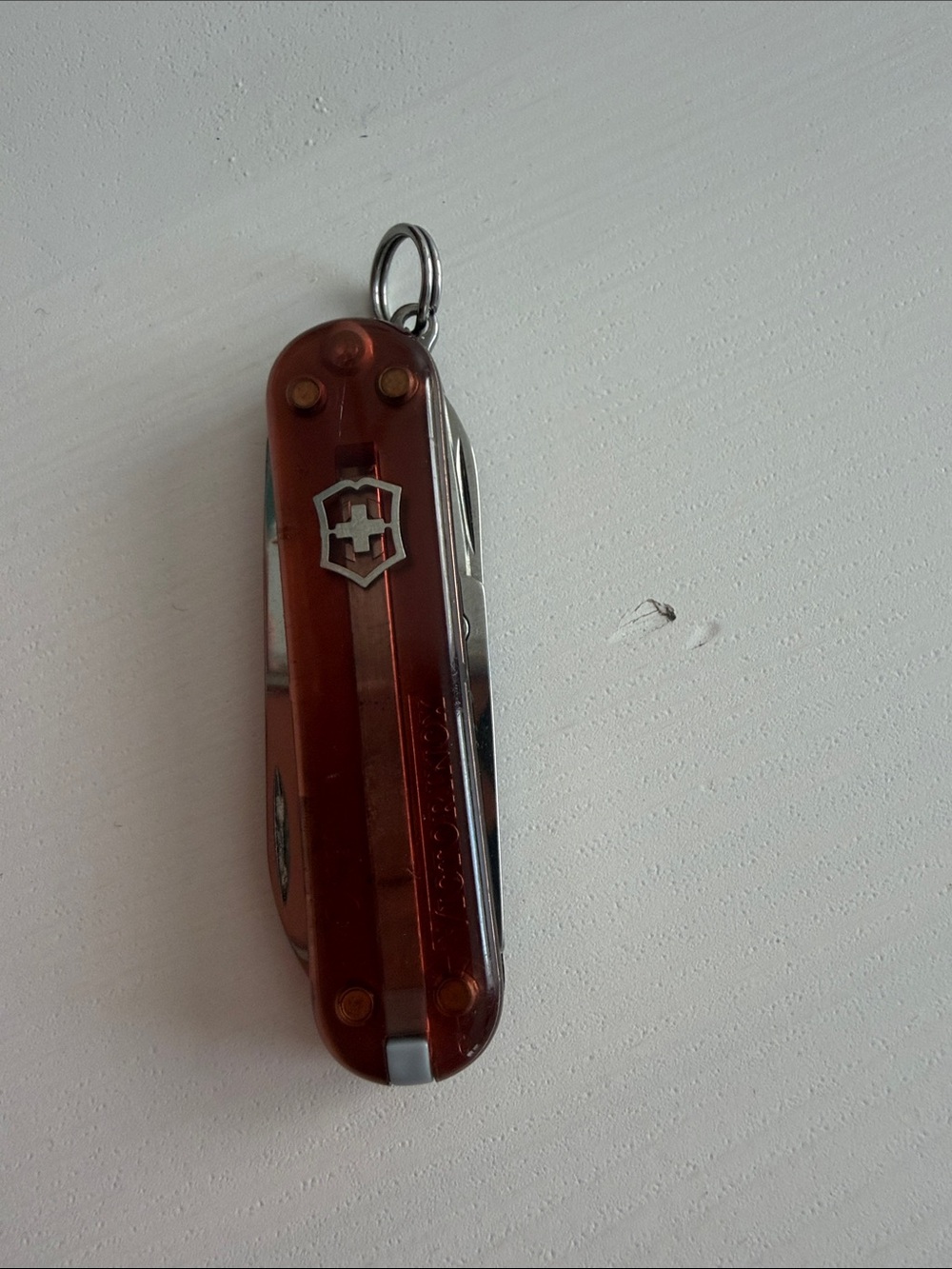 Victorinox Chocolate Fudge Classic Swiss Army Pocket Knife Tool Kit Key Ring